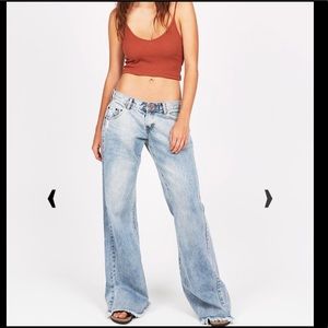 ONE TEASPOON WESTENDER BLUE BLOSSOM  Size 22